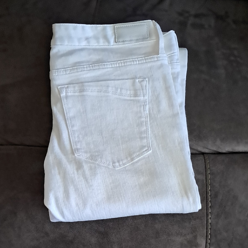 Express White Denim Jeans